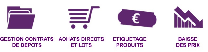 logiciel encaissement et gestion, caisses tactiles, troc, dépôts-vente, antiquité, brocante
